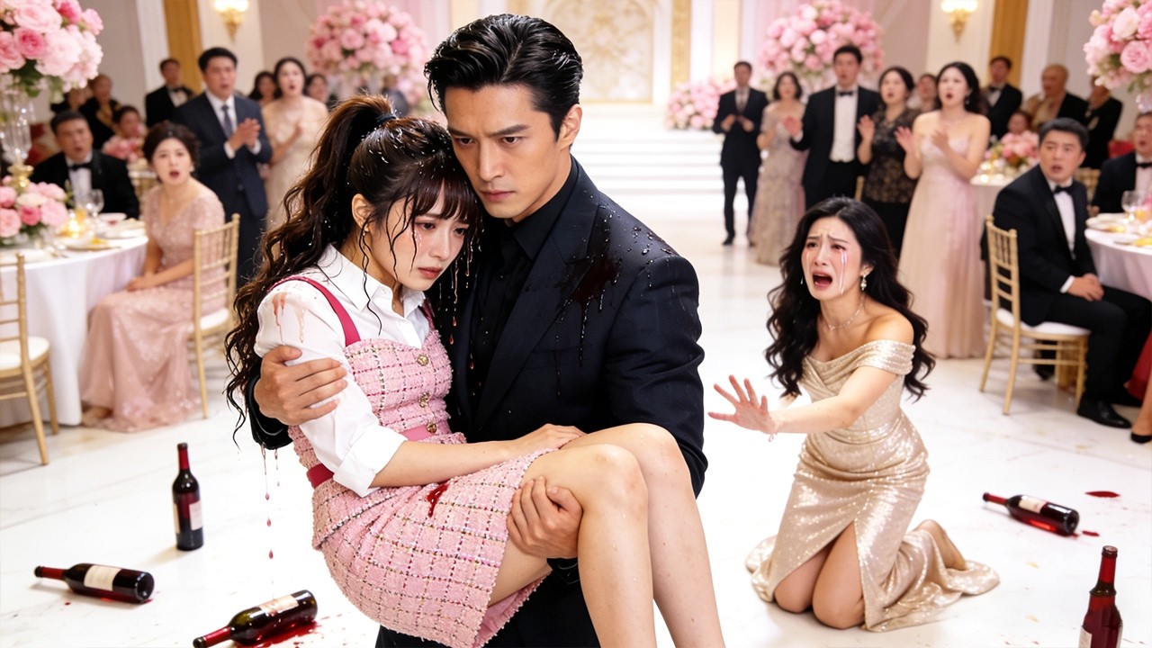 Rica a humilha na festa, mas o marido “pobre” a protege — ele é o CEO bilionário!#dorama #ceo