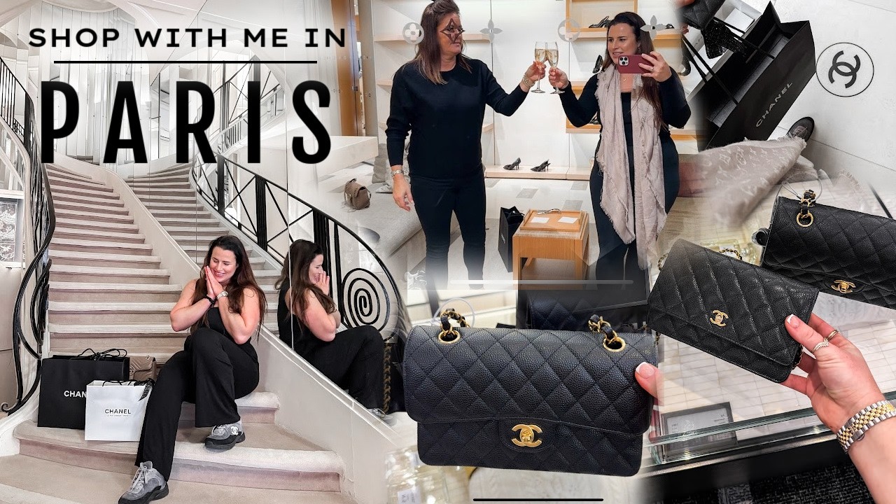 Buyinng my FIRST Chanel Bag, Chanel SALE, Louis Vutton, Prada & more | PARIS SHOPPING VLOG