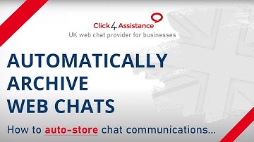 Click4Assistance Live Online Chat Software Tutorial - How to Configure Auto Store