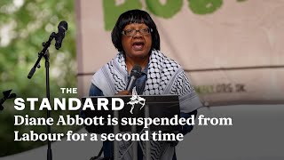 Diane Abbott is suspended from Labour for a second time after she doubles down on racism comments