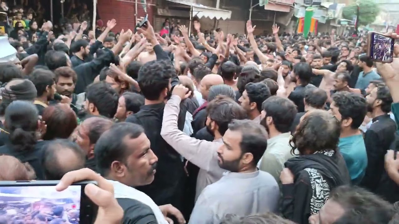 23 Safar Chehlum Jaloos Bhallo party Jaranwala#azadarinetwork