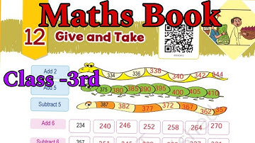 Give and take (chapter -12) ll New NCERT Book Maths Mela ll Class-3rd