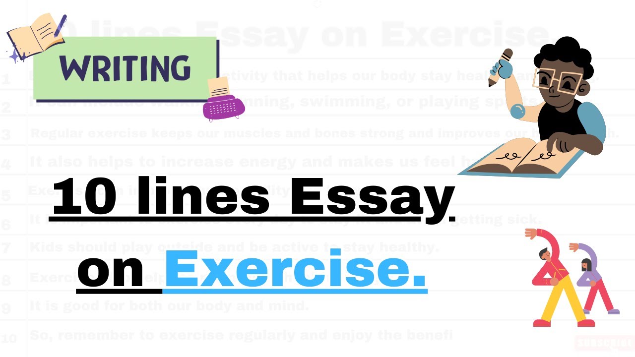 Importance of Exercise essay class 10 | 10 lines essay on Exercise