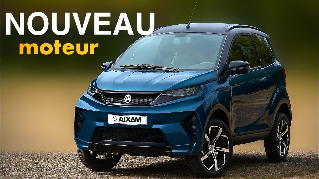 Le NOUVEAU moteur AIXAM (euro5+): Essai AIXAM Crossover 2025