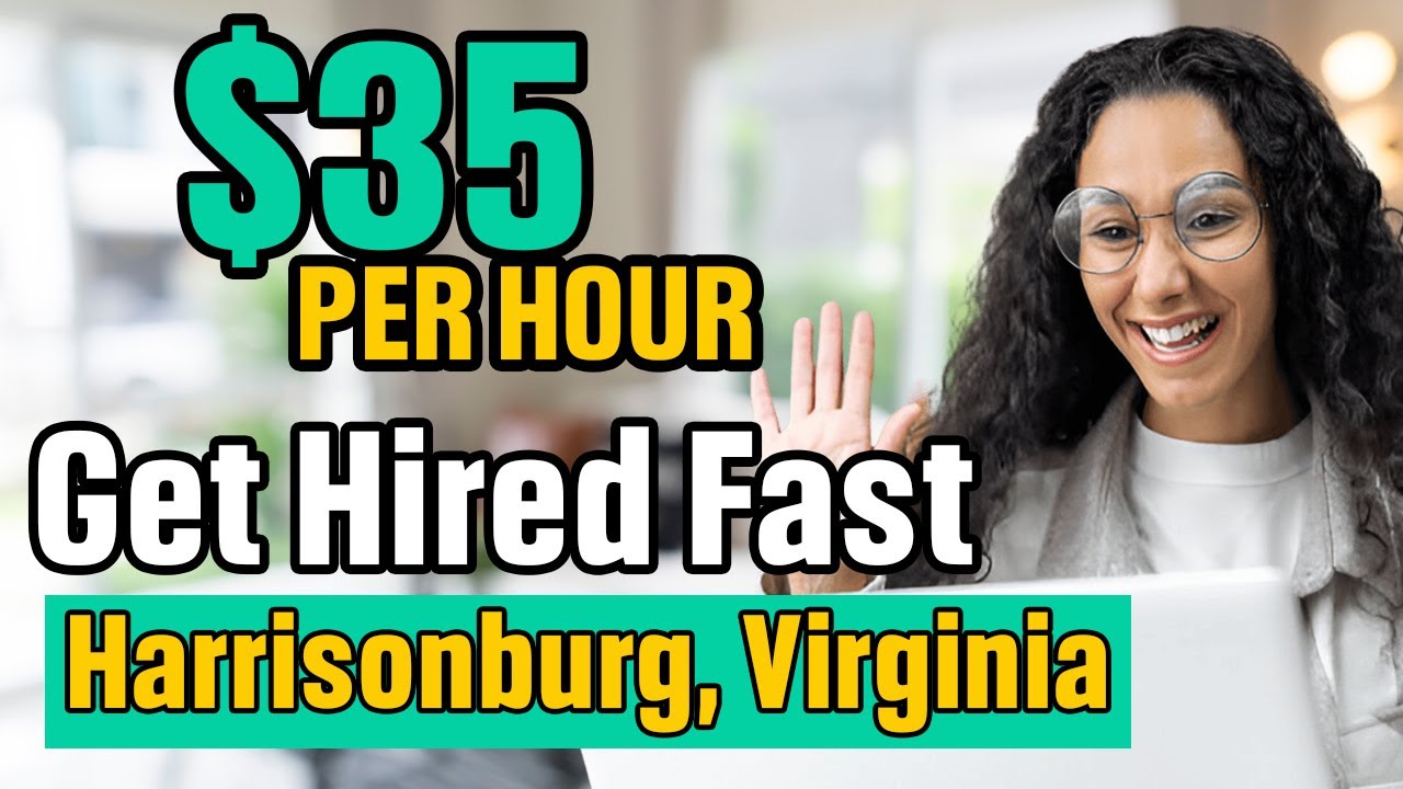 Urgent! Immediate Hire Jobs in Harrisonburg, VA YouTube
