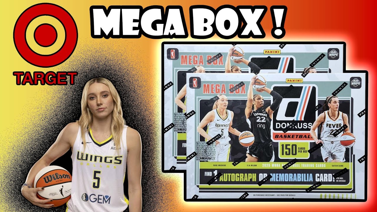Обзор мегабокса Panini Donruss WNBA Target 2025