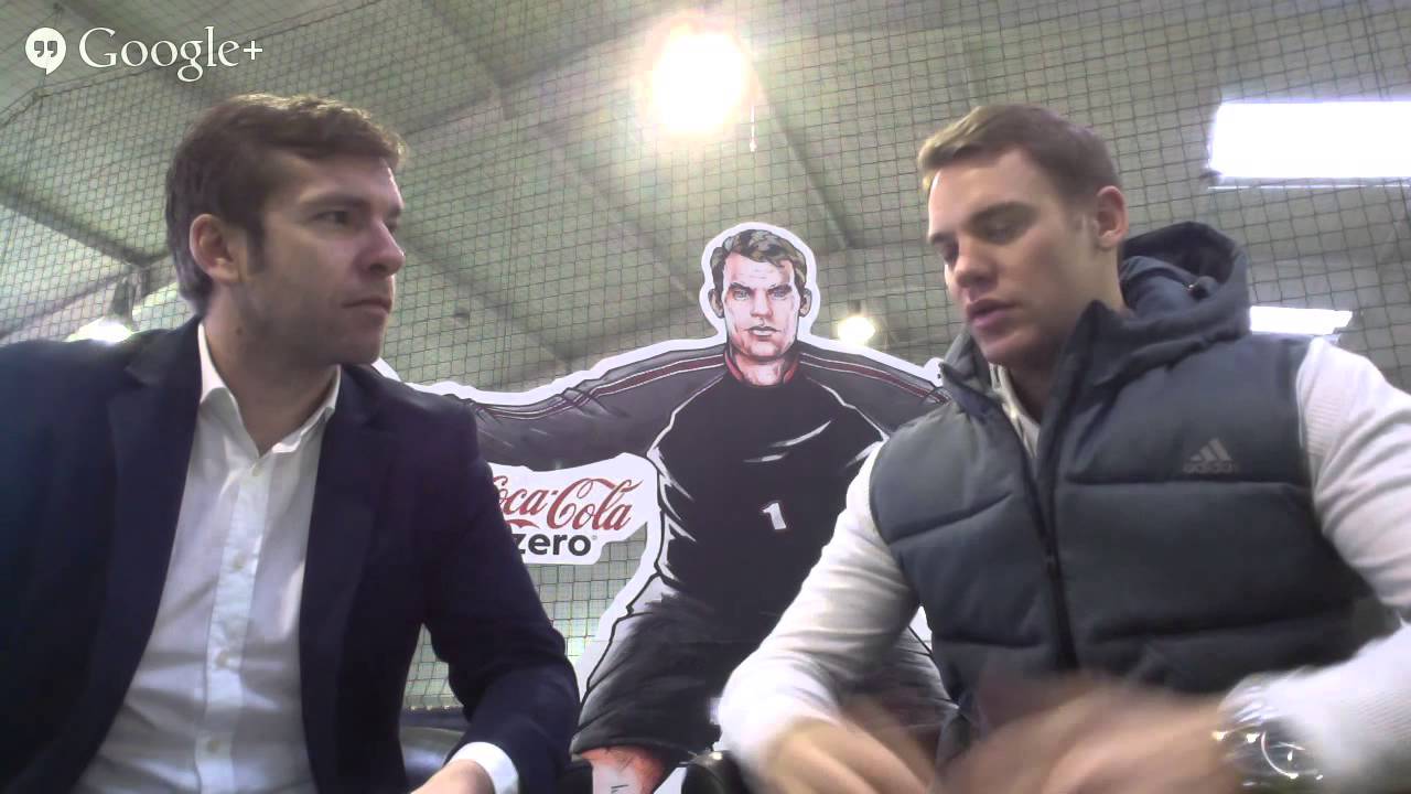 Wie cool ist die Nummer 1 wirklich: Manuel Neuer live im Google Hangout