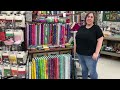 {February 2024} Mini Fabric Show at Ben Franklin Crafts (Monroe Location)