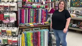 {February 2024} Mini Fabric Show at Ben Franklin Crafts (Monroe Location)