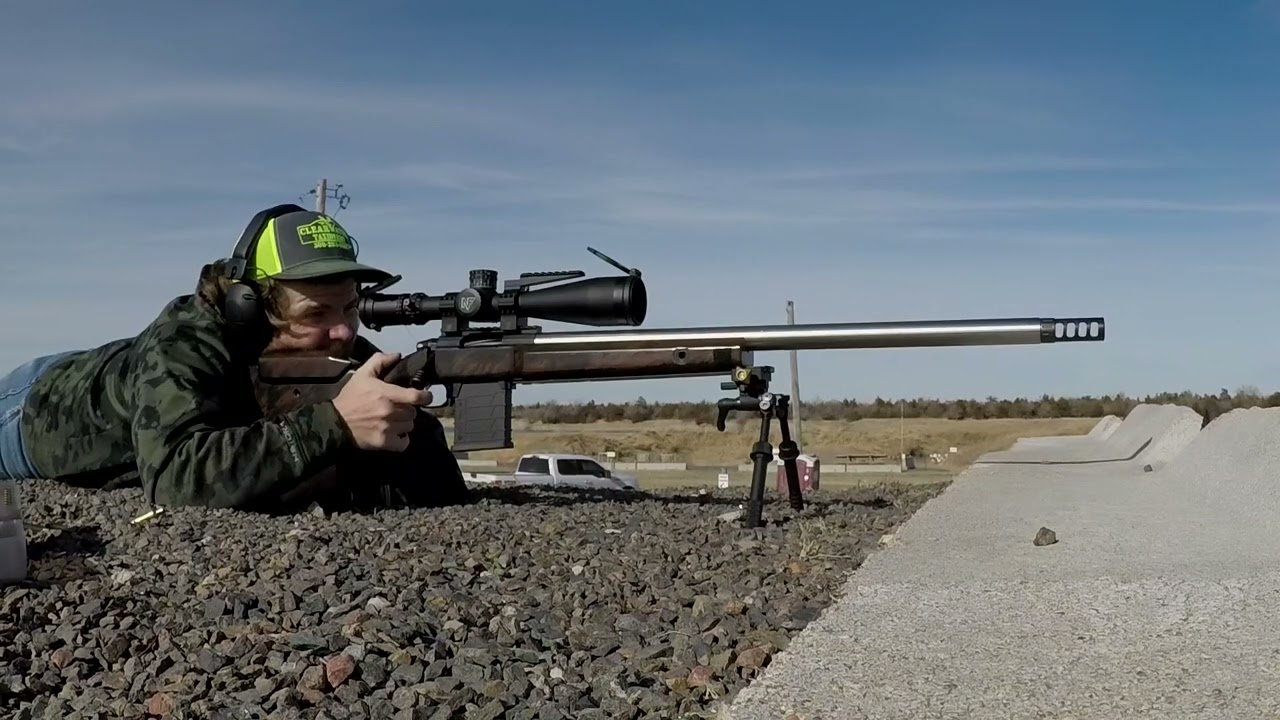 Impact Precision Ace Muzzle Brake. Very effective recoil reduction. Best muzzle brake!