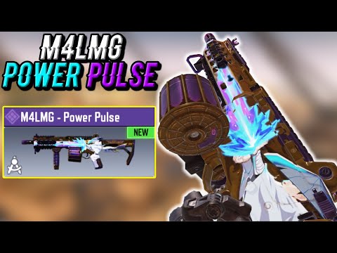 *FREE* M4LMG POWER PULSE BLUEPRINT GAMEPLAY COD MOBILE | Season 9