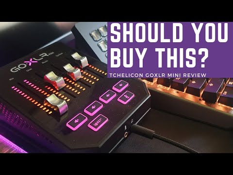 TC Helicon GOXLR Mini Review (Almost Perfect!) - YouTube