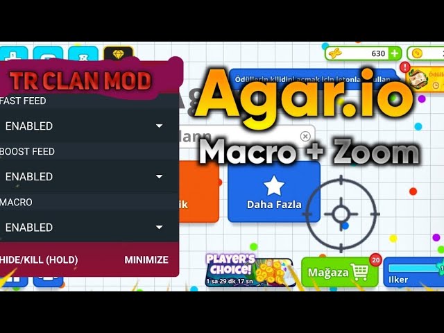 AGARIO NEW IOS 2.14 MACRO + ZOOM MOD MENU TUTORIAL(AGAR.IO MOBILE) 