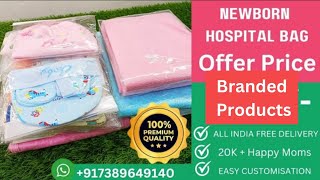 Maternity Kit | Hospital Bag | Newborn  essential Kit  just ₹888/- | Niya Maternity | delivery bag