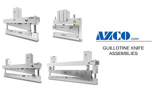 Guillotine Knife Assemblies Precisely Cut a Wide Variety of Flexible Materials