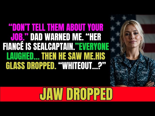 Dad Mocked My “Pathetic” Job—Then My Sister’s SEAL Fiancé Recognized Me as Whiteout