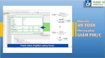 [PLAXIS 2D] - Phân tích an toàn_Phương pháp giảm Phi/C | @NGUYENQUOCTOI  ​