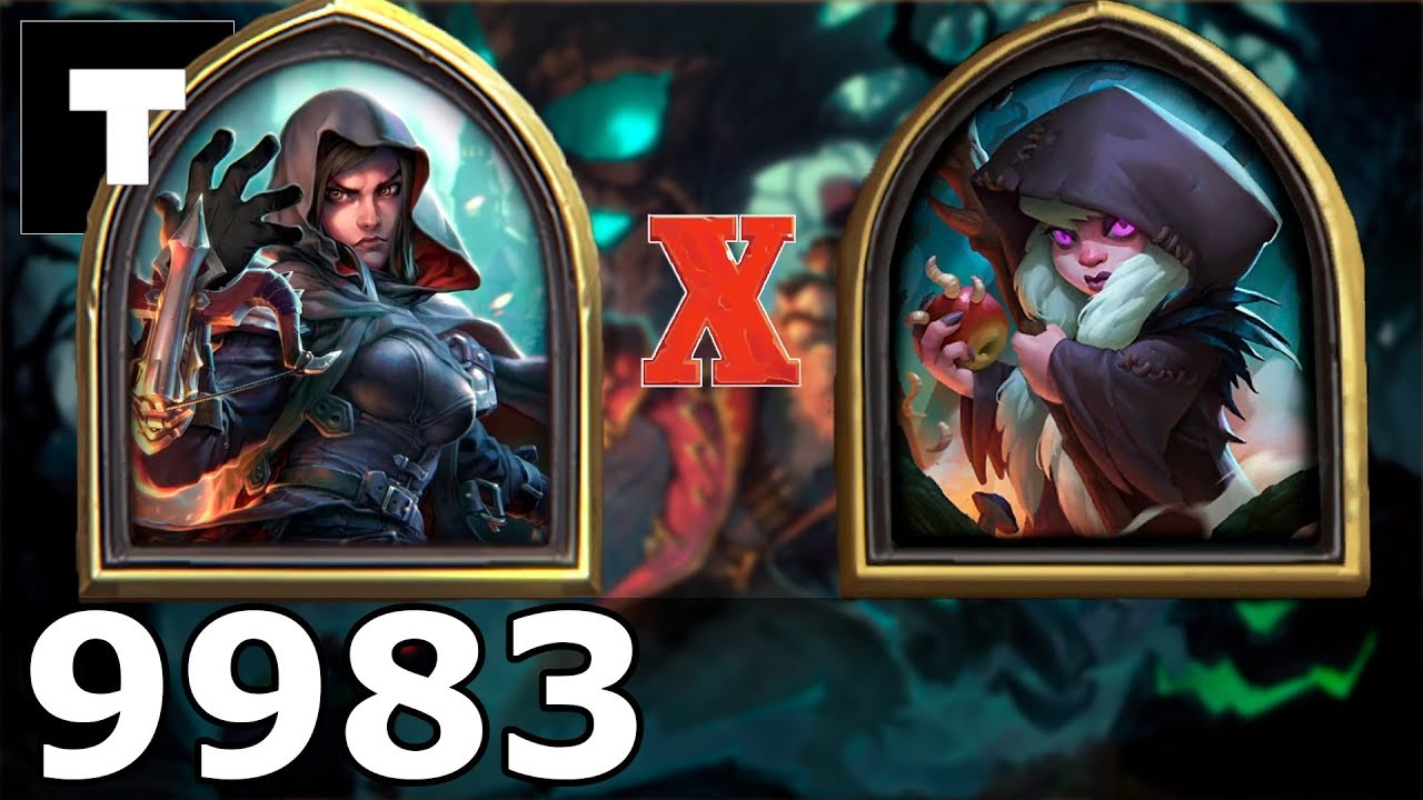 Hearthstone: Ведьмин Лес. Охота на монстров | Тесс 09 - Ведьма Крови Гретта