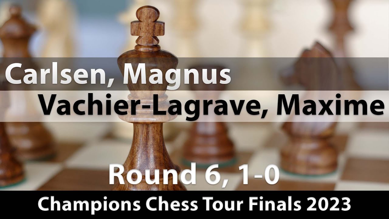 Grand Chess Tour on X: The man of the hour! Maxime Vachier-Lagrave  defeated Magnus Carlsen and is now leading the tournament! #Sinquefieldcup  #GrandChesstour  / X