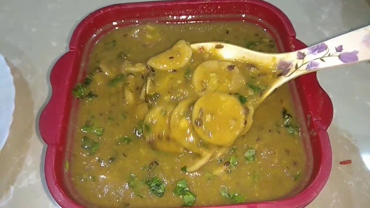 Zero Oil Cooking Recipe " Daal Dhokli " 39 YouTube
