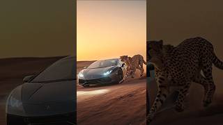 Cheetah Vs Lamborghini Ultimate Speed Showdown Ai-Generated
