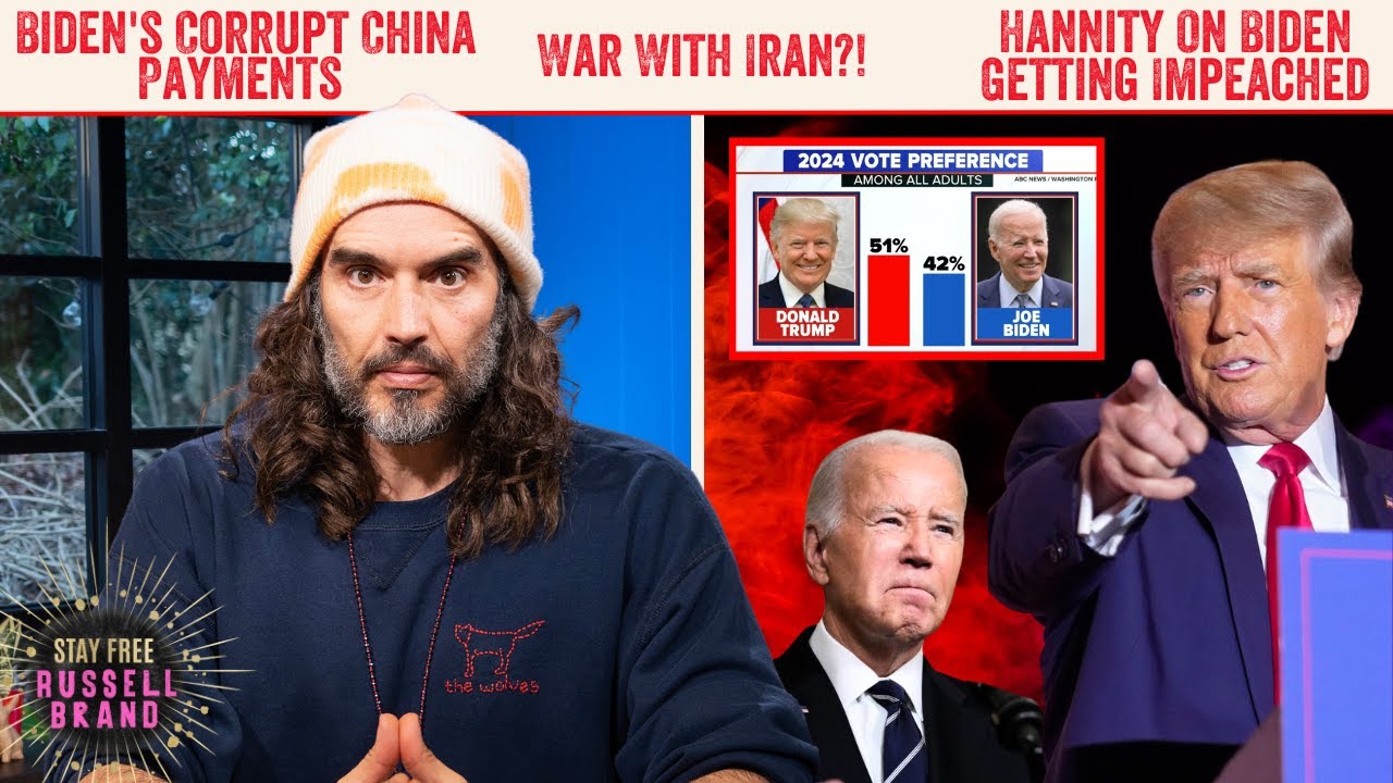 [NEW POLL] Trump BEATS Biden In 2024! THIS Is How - Stay Free with Russell Brand