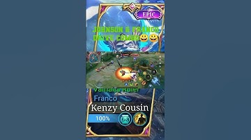 franco + johnson =? #mobilelegends #shorts#youtubeshorts  👍👍