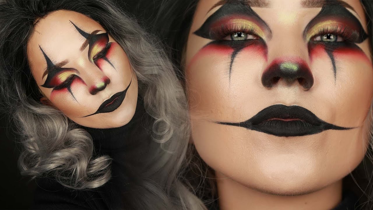 ☠️HALLOWEEN: Glam Clown | kitulec - YouTube