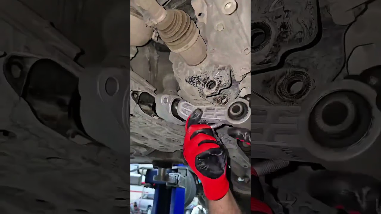 How to Replace Lower Engine Torque Strut Mount! 🛠️🚗 #shorts #carrepair #automotive #diy #viral