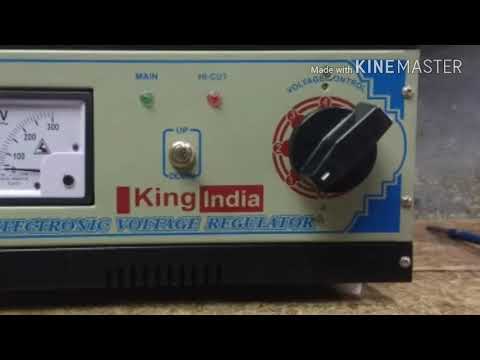 How To Make A 3kVA AUTOCUT / MANUAL Voltage Stabilizer | Skill Development