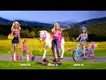 Barbie And Her Sisters Walking Together Tawny Set Commercial Swedish Version 2011