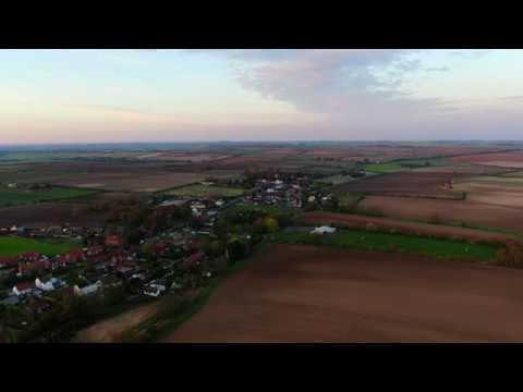 Drone Flight over Ludford, Market Rasen, Lincolnshire Drone Footage - 11 April 2020