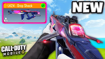 *NEW* LEGENDARY LK24 - DROP SHOCK 😍| COD MOBILE