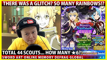 There Was A Summon Glitch? So Many Rainbows? Total 44 Scouts Beauty