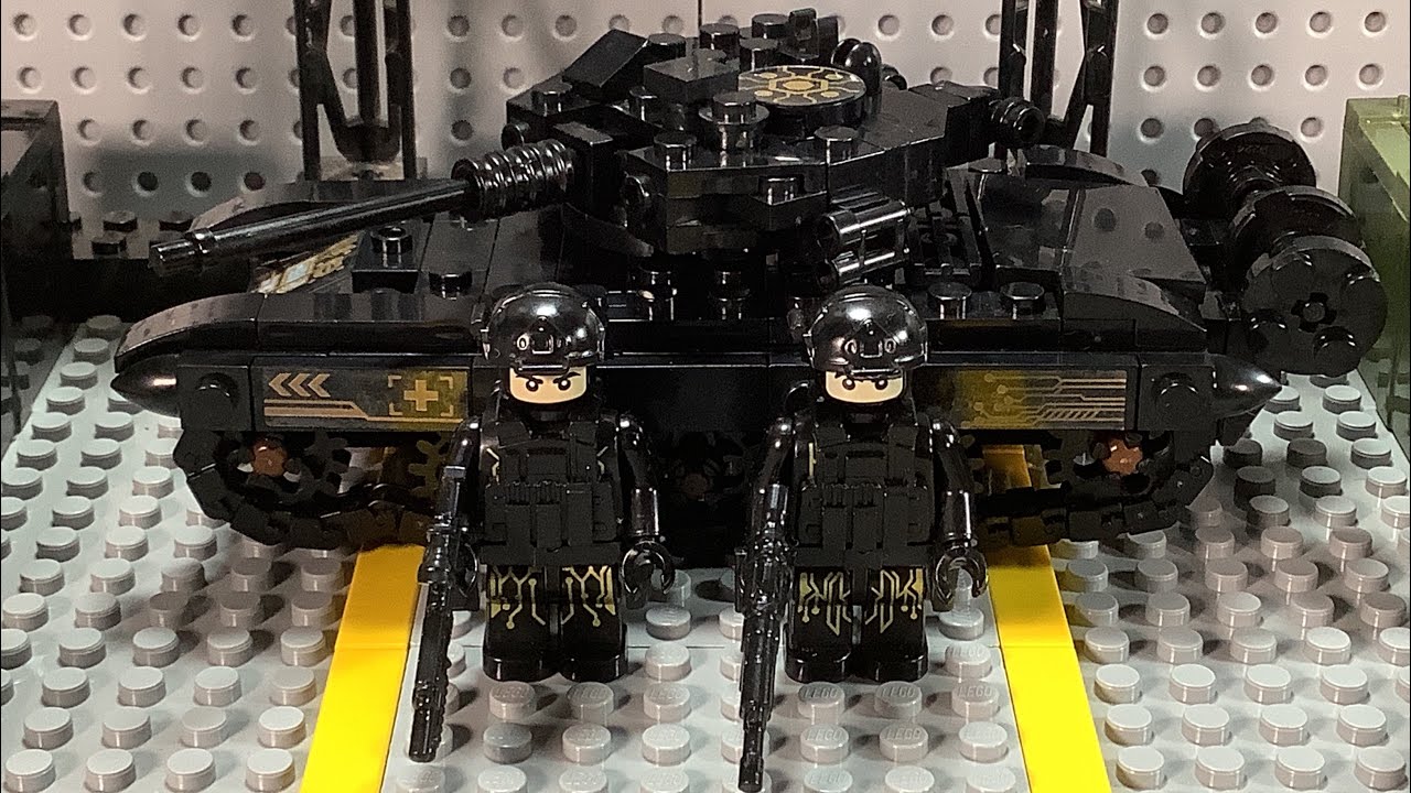 “Lego” Modern Equipment 4in1 Fusion: Russian T90 Tank speedbuild