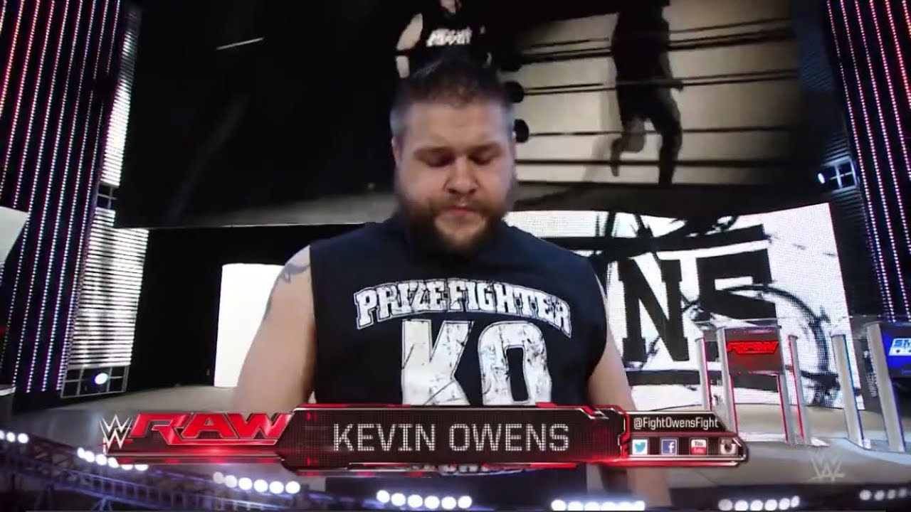 Kevin Owens Entrance on the Highlight Reel - Raw 6/27/16 - YouTube