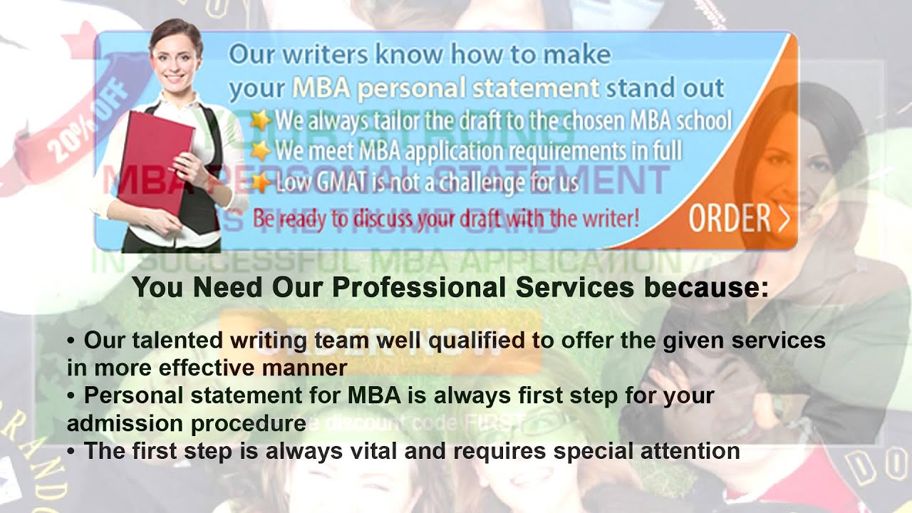 Mba personal statement help
