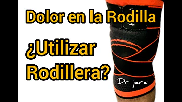 ¿Ayudará una rodillera con el dolor de rodilla?