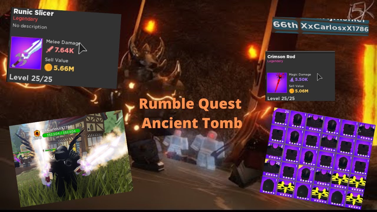 Rumble Quest Ancient Tomb YouTube