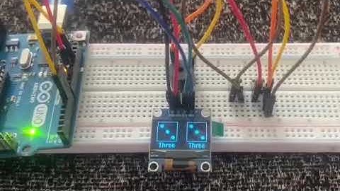 Arduino Dice 🎲🎲