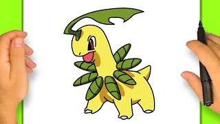 How to Draw Pokémon Bayleef | Step by Step Simple and Easy screenshot 5