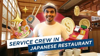 SERVICE CREW IN JAPANESE RESTAURANT FOR A DAY | HASH ALAWI