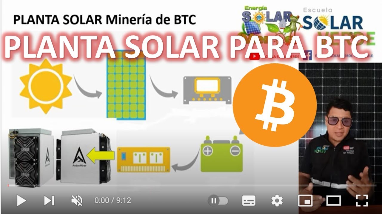 Solar Panel Btc Planta solar para criptomonedas | panel solar para Bit Coin BTC #btc # ...