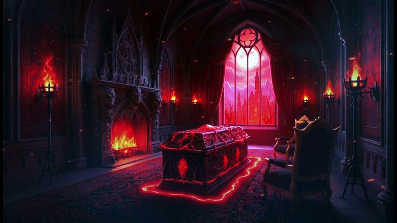 Dracula's Den (2 1/2 Hour Morbid Meditation | Sinister Sleep)