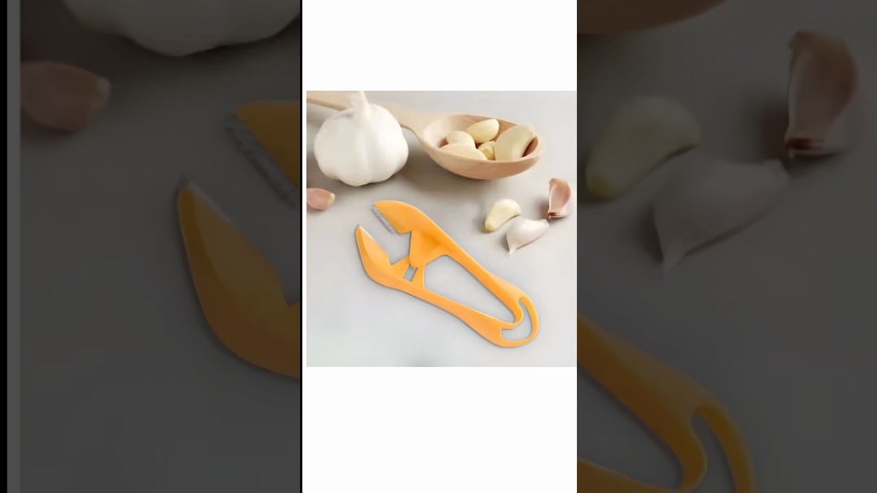 The Ultimate Garlic Peeling Clamp – Peel Instantly! 