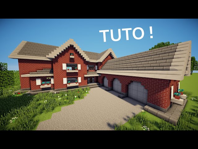 Comment Construire Une Maison En Brique Minecraft | Ventana Blog