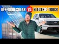 Replacing my offgrid power system with an ev not what i expected