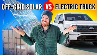 Replacing My OFF-GRID Power System With an E.V. (not what I expected)