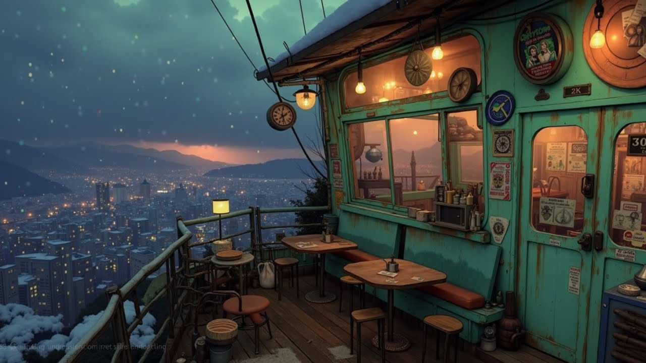 Lofi-биты Токийского кафе для сна | Расслабляющая фоновая музыка для глубокого релакса