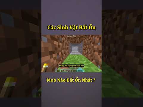 Những Sinh Vật Bất Ổn Nhất Minecraft 🤣 #shorts